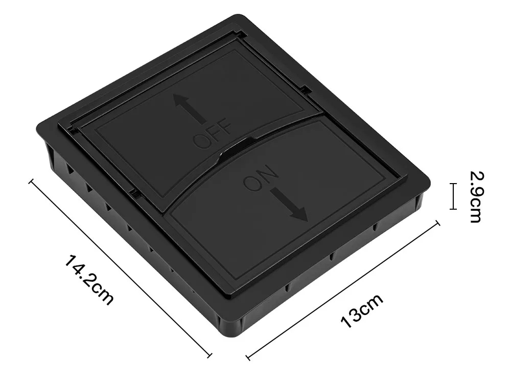 For Tesla 2024 Highland Model 3 2021-2024 Model Y Center Armrest Hidden Storage Box Cup Holder Console Organizer Box Accessories