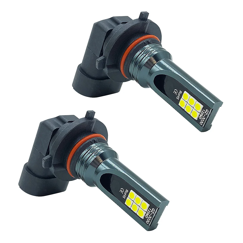 2Pcs Super Bright Car LED Headlight & Fog Bulbs H4 H7 H1 H3 H8 H9 H11 9005 9006 12V/24V 80W