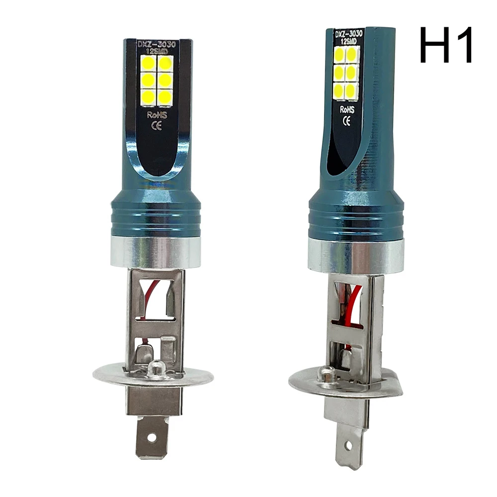 2Pcs Super Bright Car LED Headlight & Fog Bulbs H4 H7 H1 H3 H8 H9 H11 9005 9006 12V/24V 80W