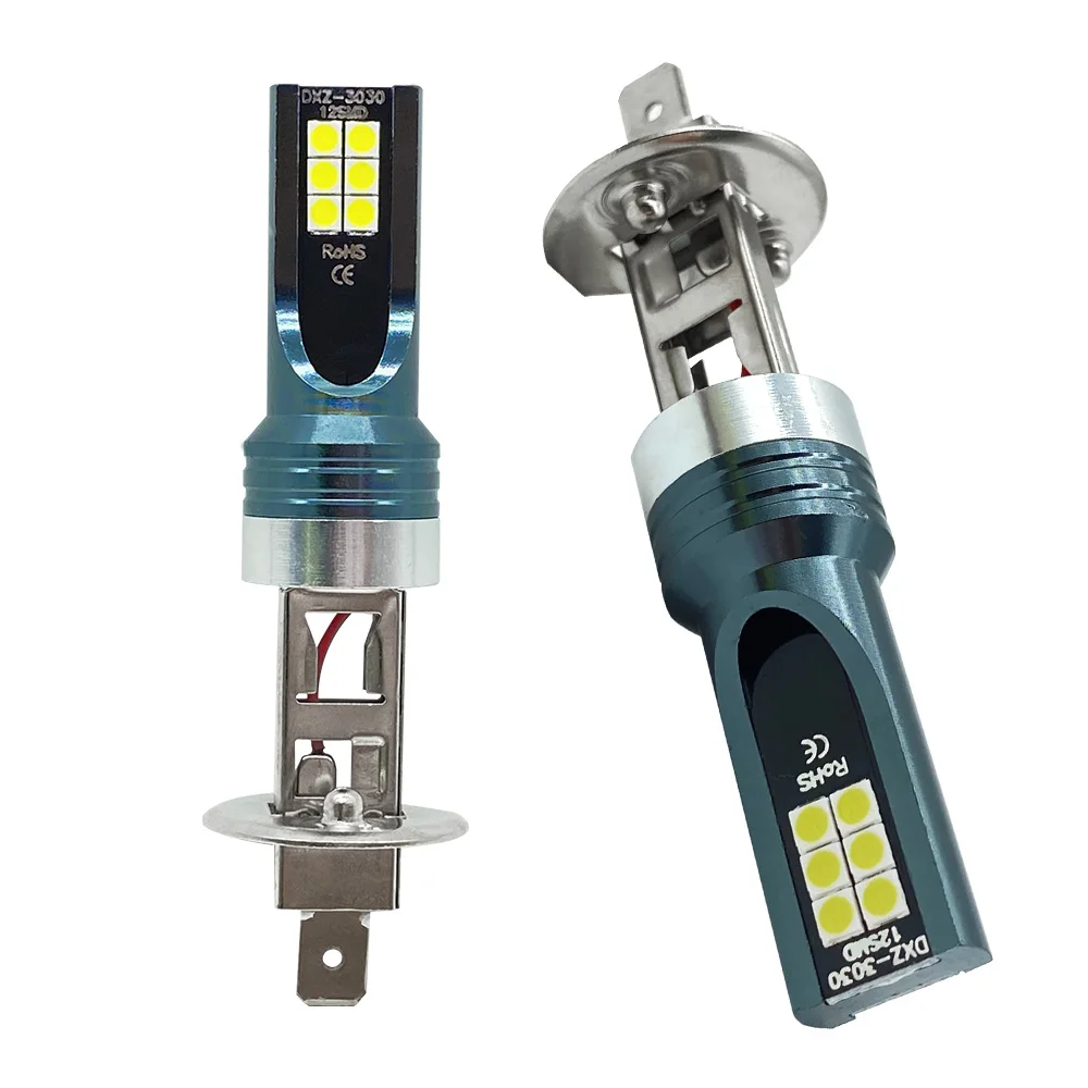 2Pcs Super Bright Car LED Headlight & Fog Bulbs H4 H7 H1 H3 H8 H9 H11 9005 9006 12V/24V 80W