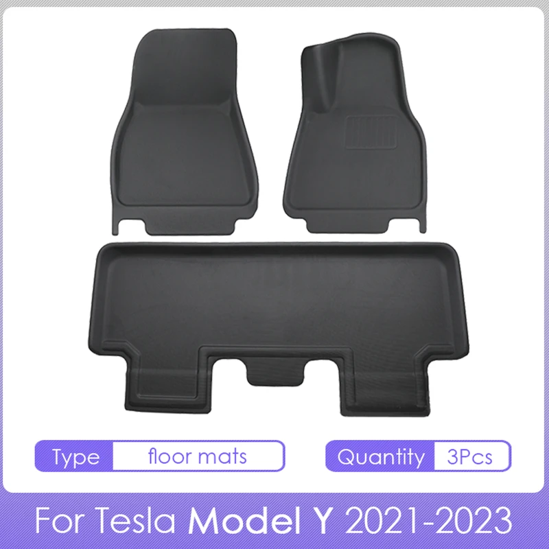 3D All Weather Floor Mats & Cargo Liner for Tesla Model Y RHD