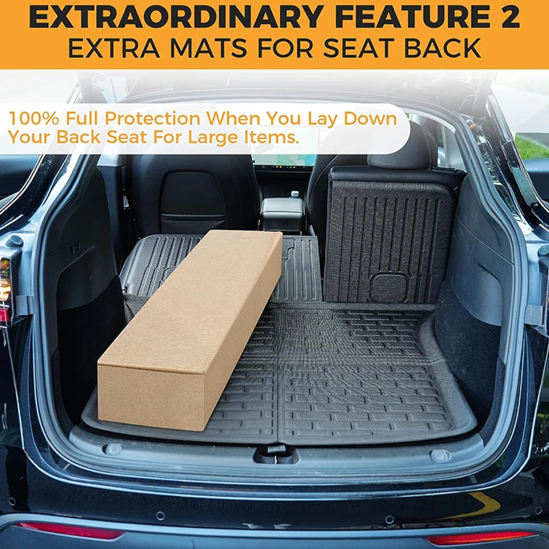 3D All Weather Floor Mats & Cargo Liner for Tesla Model Y RHD