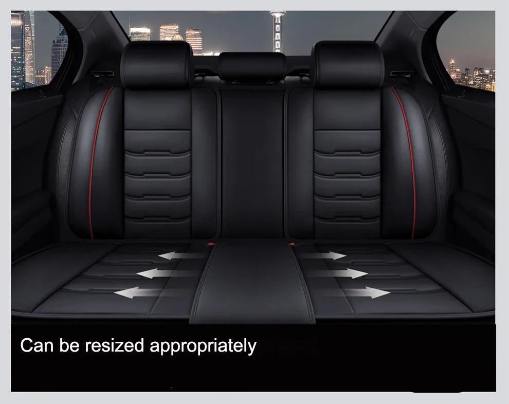 Universal Car Seat Cover for NISSAN All Car Models Qashqai Juke Leaf Armada Altima Cube Dualis Tiida Bluebird Car Accessories