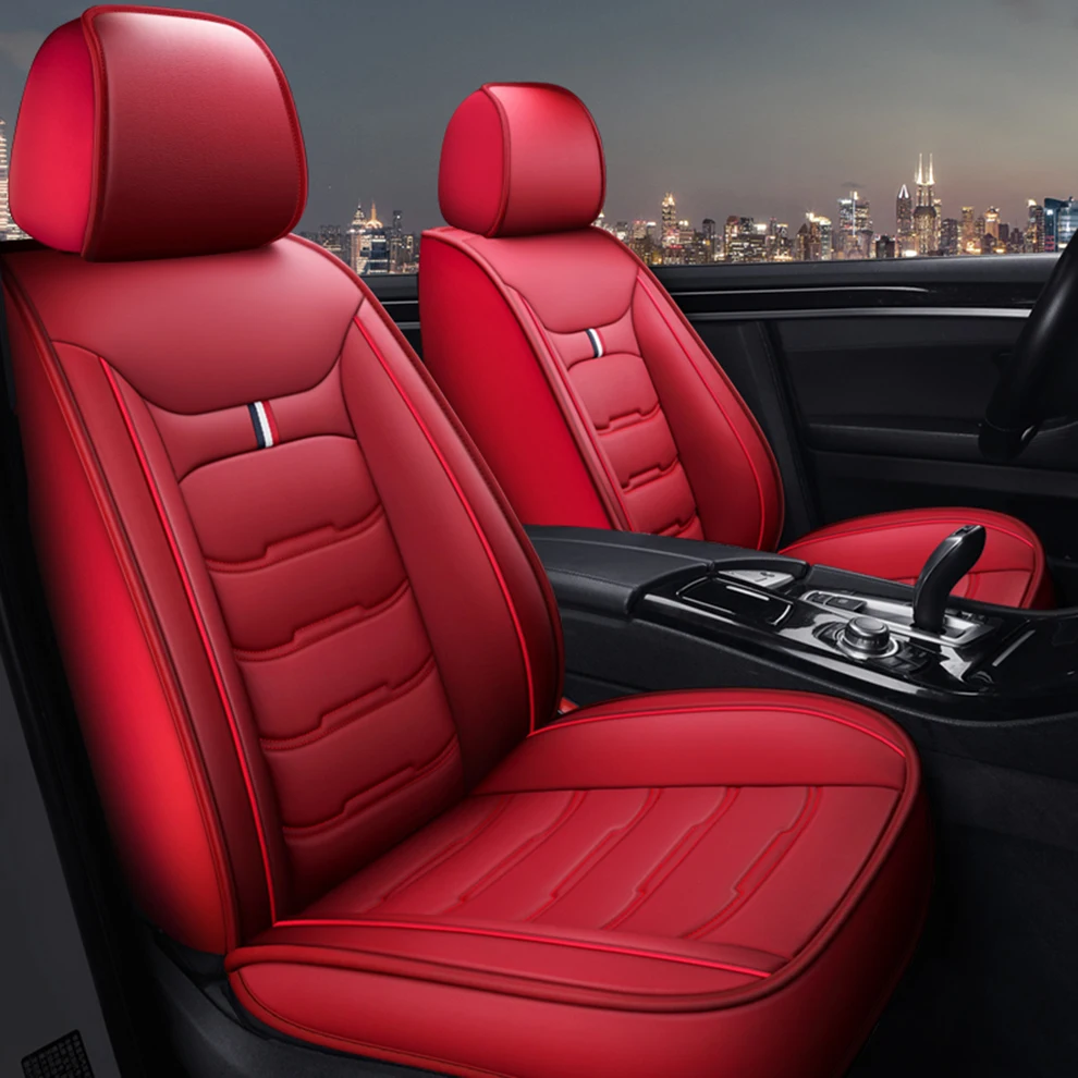 Universal Car Seat Cover for NISSAN All Car Models Qashqai Juke Leaf Armada Altima Cube Dualis Tiida Bluebird Car Accessories