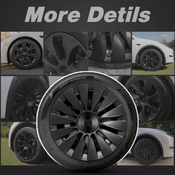 19-Inch Tesla Model Y Wheel Trims – Premium Full Coverage Wheel Covers - Image 3