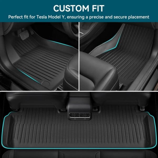 Tesla Model Y Floor Mats & Boot Liner – All-Weather Protection - Image 2